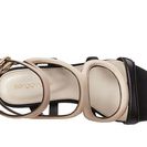 Incaltaminte Femei Sergio Rossi Arabesque Flat Sandal BlackWhite