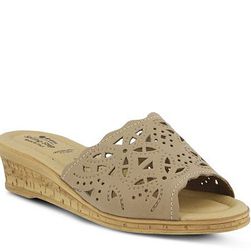 Incaltaminte Femei Spring Step Estella Wedge Sandal Beige