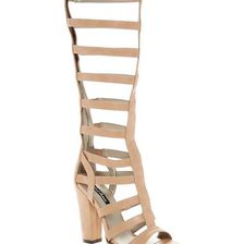 Incaltaminte Femei Michael Antonio Krissy Gladiator Sandal Nude