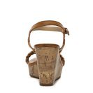 Incaltaminte Femei Unisa Kylie Wedge Sandal TanGold