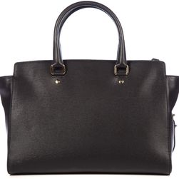 Hogan Print Satchel Black