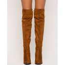 Incaltaminte Femei CheapChic Combined Forces Boot Cognac