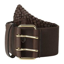 Accesorii Femei BCBGMAXAZRIA Faux Leather Waist Belt Dark Brown