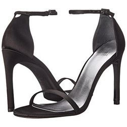 Incaltaminte Femei Stuart Weitzman Nudistsong Black Satin