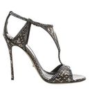 Incaltaminte Femei Sergio Rossi Ker Basic Sandal BlackWhite