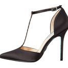 Incaltaminte Femei Betsey Johnson Cece Black Satin