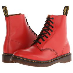 Incaltaminte Femei Dr Martens Pascal 8-Eye Boot Red Vintage Smooth