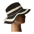 Accesorii Femei San Diego Hat Company PBF3072 Dip Dye Fedora Hat with Suede Trim Black