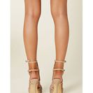 Incaltaminte Femei Forever21 Cutout Stiletto Sandals Nude