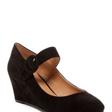 Incaltaminte Femei Nine West Irina Mary Jane Wedge Pump BLK SY