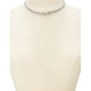Bijuterii Femei Forever21 Bezel Rhinestone Necklace Silverclear
