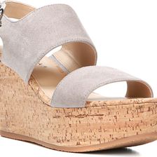 Via Spiga Kezia Ash Sport Suede Leather