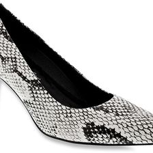 Walking Cradles Sophia Black/White Snake Print