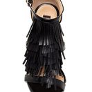 Incaltaminte Femei Elegant Footwear Ximena Fringe Sandal BLACK
