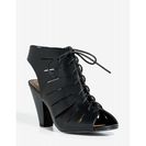 Incaltaminte Femei CheapChic Novel-s Swipe Right Bootie Black