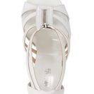 Incaltaminte Femei MICHAEL Michael Kors Berkley T-Strap Sandal Women OPTIC WHITE LEATHER