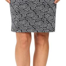 Michael Kors Woodbrook Pencil Skirt New Navy
