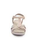 Incaltaminte Femei Grasshoppers Rose Stripe Wedge Sandal Beige