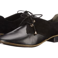 Adrianna Papell Paxton Black Kidskin/Kid Suede