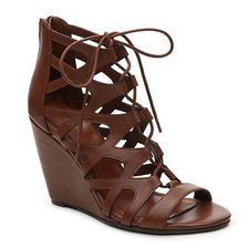 Incaltaminte Femei MIA Dolma Wedge Sandal Cognac