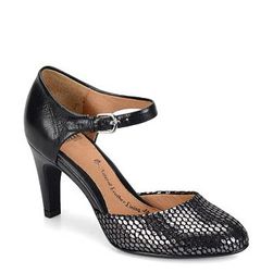 Incaltaminte Femei Sofft Palesa Metallic Pump BlackSilver