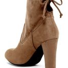 Incaltaminte Femei Legend Footwear Amaya Drawstring Bootie Taupe