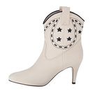 Incaltaminte Femei Marc Jacobs Georgia Cowboy Boot Ivory