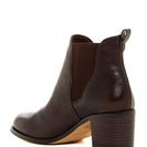 Incaltaminte Femei Sam Edelman Justin Leather Bootie DARK BROWN LEATHER