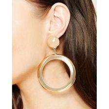 Bijuterii Femei Forever21 Circle Drop Earrings Gold