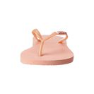 Incaltaminte Femei Havaianas Slim Logo Metallic Flip Flops Light Pink