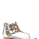 Incaltaminte Femei EXTREME By Eddie Marc Jasmine Embellished Sandal Silver