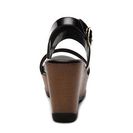 Incaltaminte Femei Callisto of California James Wedge Sandal Black