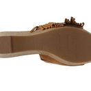 Incaltaminte Femei Marc Fisher Shawni Wedge Sandal Cognac