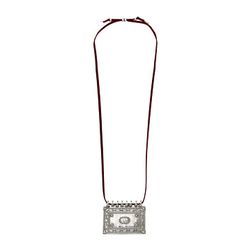 Bijuterii Femei Lucky Brand Sheild Necklace Silver