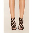 Incaltaminte Femei Forever21 Faux Suede Cutout Wedges Black