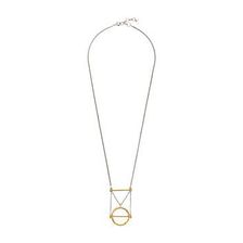 Bijuterii Femei Lucky Brand Two-Tone Geo Pendant Necklace Two-Tone