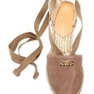 Incaltaminte Femei Diane Von Furstenberg Marcelle Lace-Up Espadrille Wedge MUSHROOM