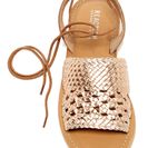 Incaltaminte Femei Kenneth Cole Reaction Zoom Out Lace-Up Sandal Gold