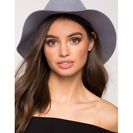 Accesorii Femei CheapChic Amanda Wool Wide Brim Hat Gray