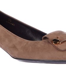 TOD'S Pumps High Heel Rubber T35 Spilla Brown