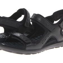 Incaltaminte Femei ECCO Jab Strap Sandal BlackBlack FeatherTextileSole