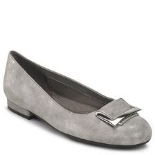 Incaltaminte Femei Aerosoles Good Times Ballet Flat Light Grey Suede