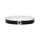 Accesorii Femei GUESS Reversible Black White Logo Belt blackwhite
