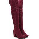 Incaltaminte Femei CheapChic Edge Of Glory Over-the-knee Boots Wine