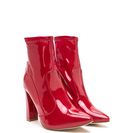 Incaltaminte Femei CheapChic Bad Gal Pointy Faux Patent Booties Red