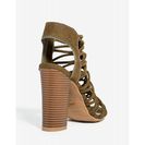 Incaltaminte Femei CheapChic First Draft Bootie Olive