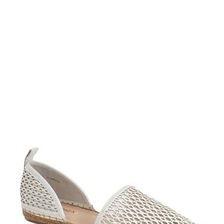 Incaltaminte Femei Via Spiga Bernadine dOrsay Espadrille Flat WHITE