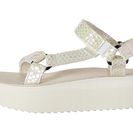 Incaltaminte Femei Teva Flatform Universal Iridescent White