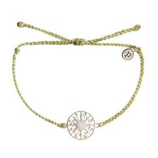 Accesorii Femei Pura Vida Silver Mandala Sage Green Multicolor