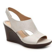 Incaltaminte Femei Naturalizer Orrin Wedge Sandal Ivory